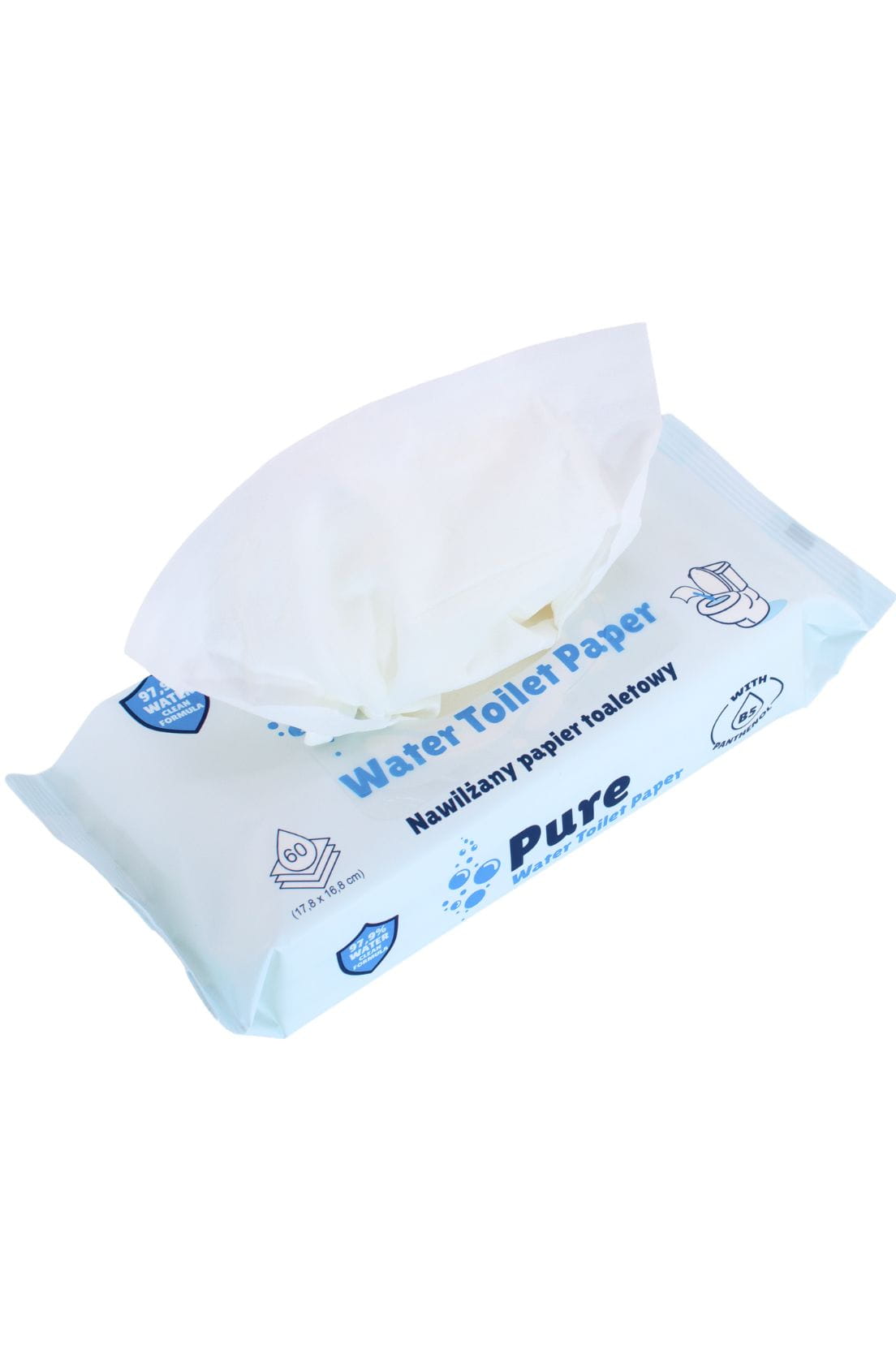 nawilżany papier toaletowy