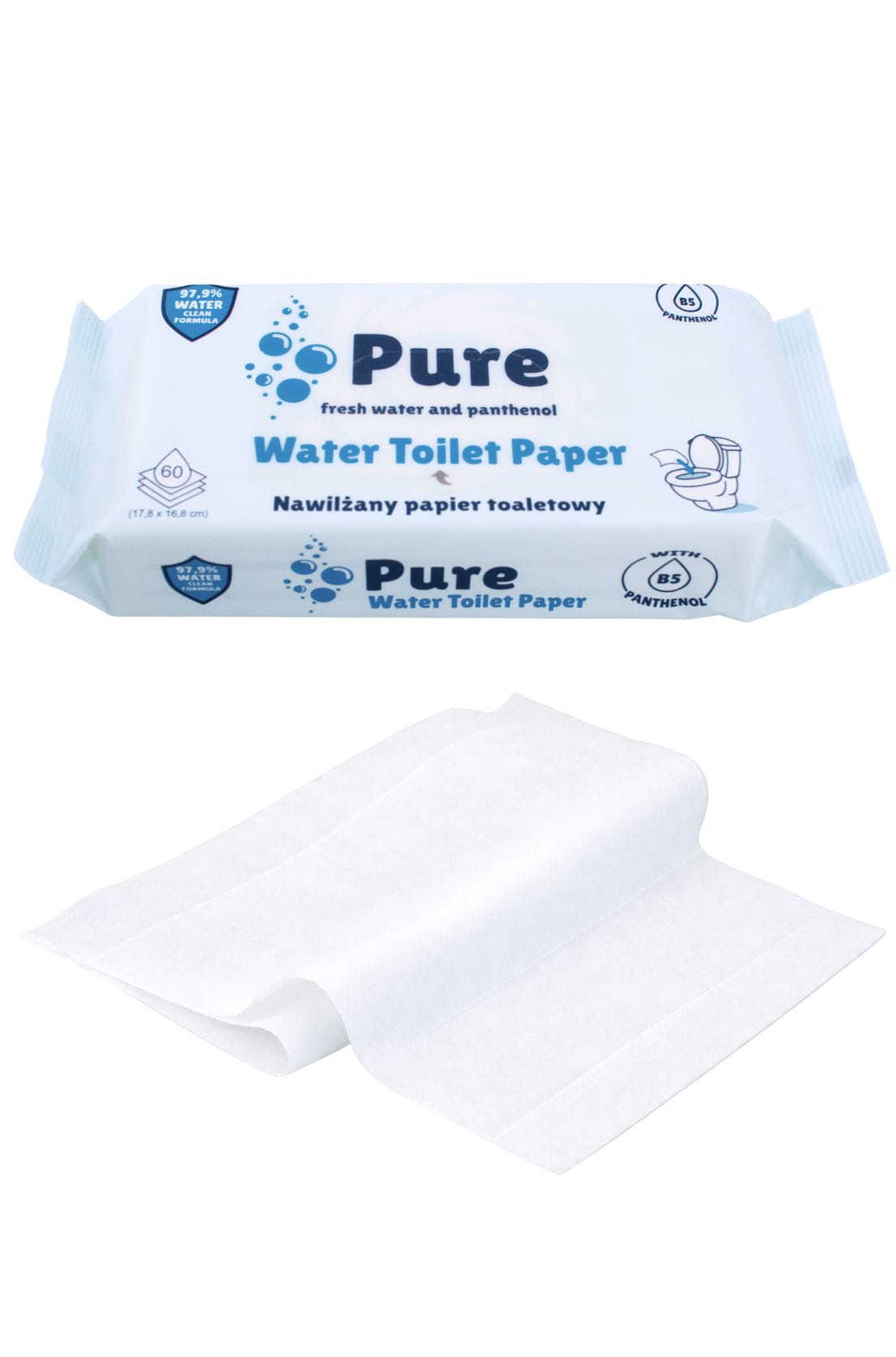 nawilżany papier toaletowy
