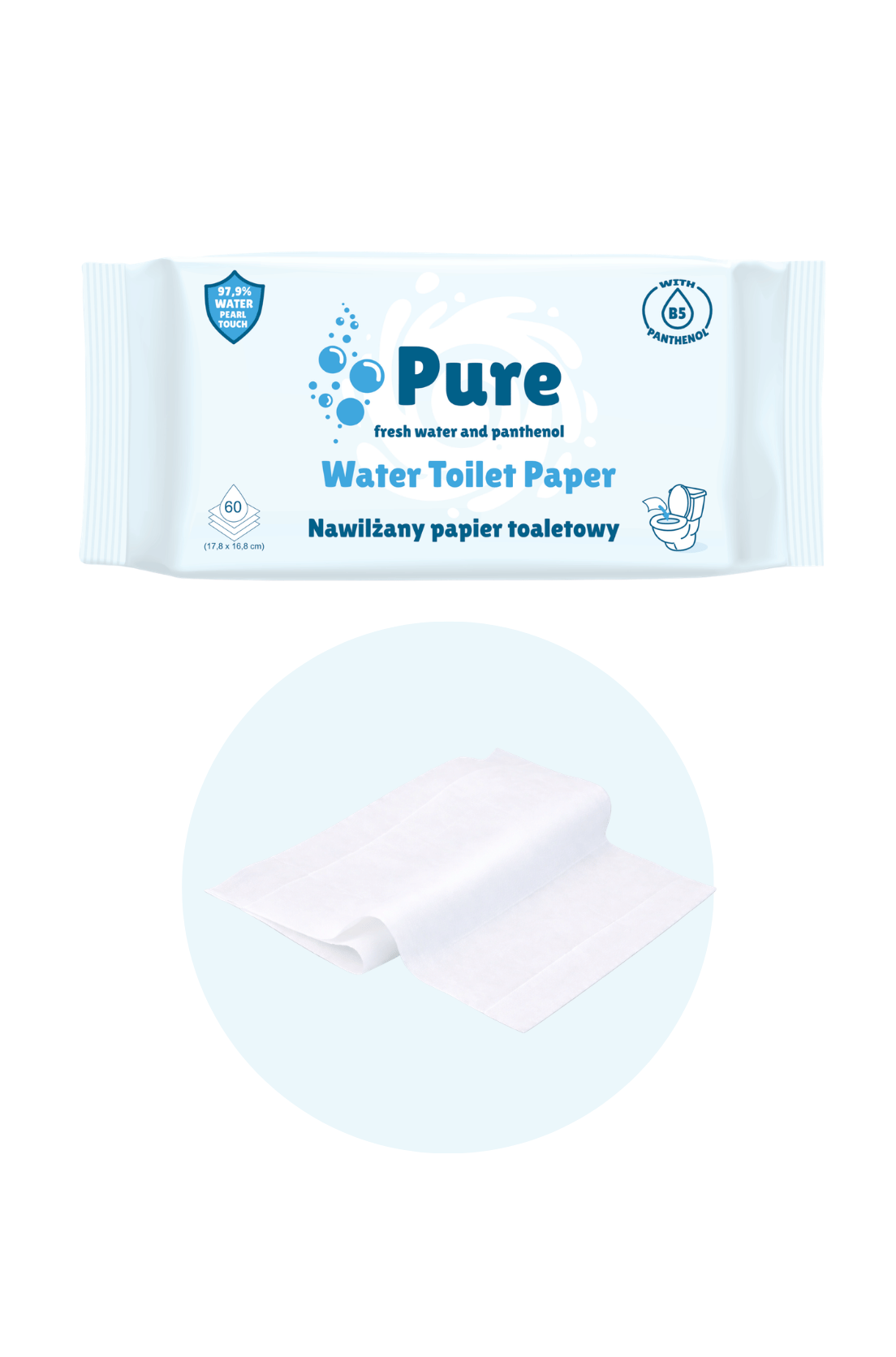 nawilżany papier toaletowy