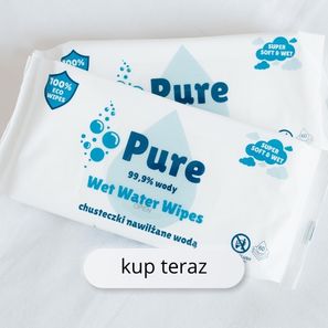 chusteczki nawilżane marki Pure