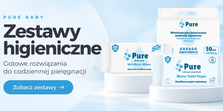zestawy higieniczne Pure Baby